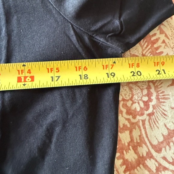 NWT Pure Jill by J.Jill Black Ballet-Sleeve Tunic SZ MT - Picture 3 of 14